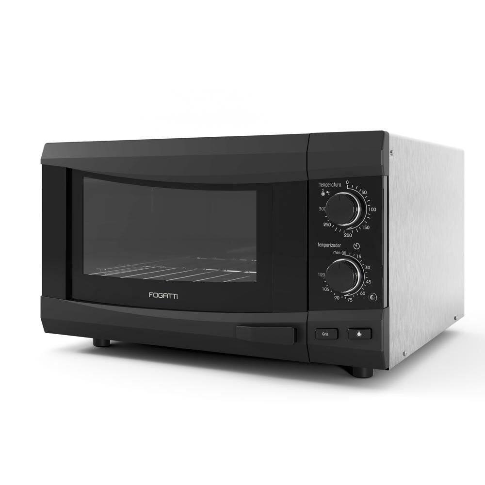 Forno 45l Fogatti Preto/inox - Elétrico - Super New - 220v - 10054184.2