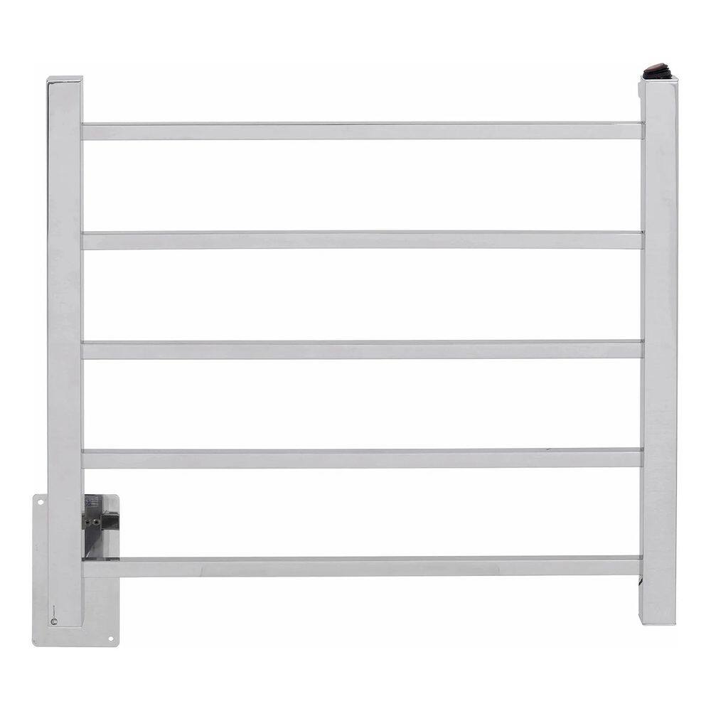 Toalheiro Termico Parede Inox Bivolt Ambos Lados 1 Toalha