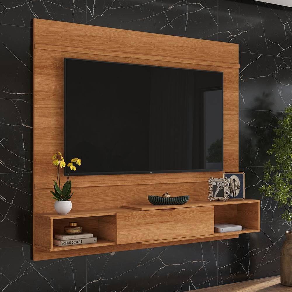 Painel para TV até 65 Polegadas Barcelona 1,60m Movelove 100% MDP 15mm Painel Decorativo