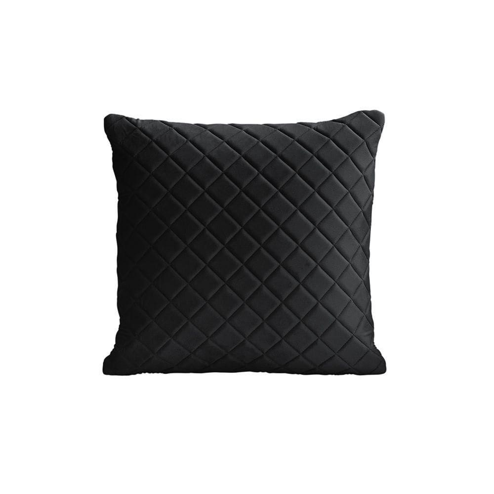 Almofadas Tressê Decorativas 40x40cm Veludo - Nexta Casa Cor Preto