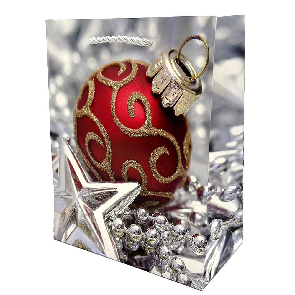 Sacola de Natal em Papel Cazza 32cm