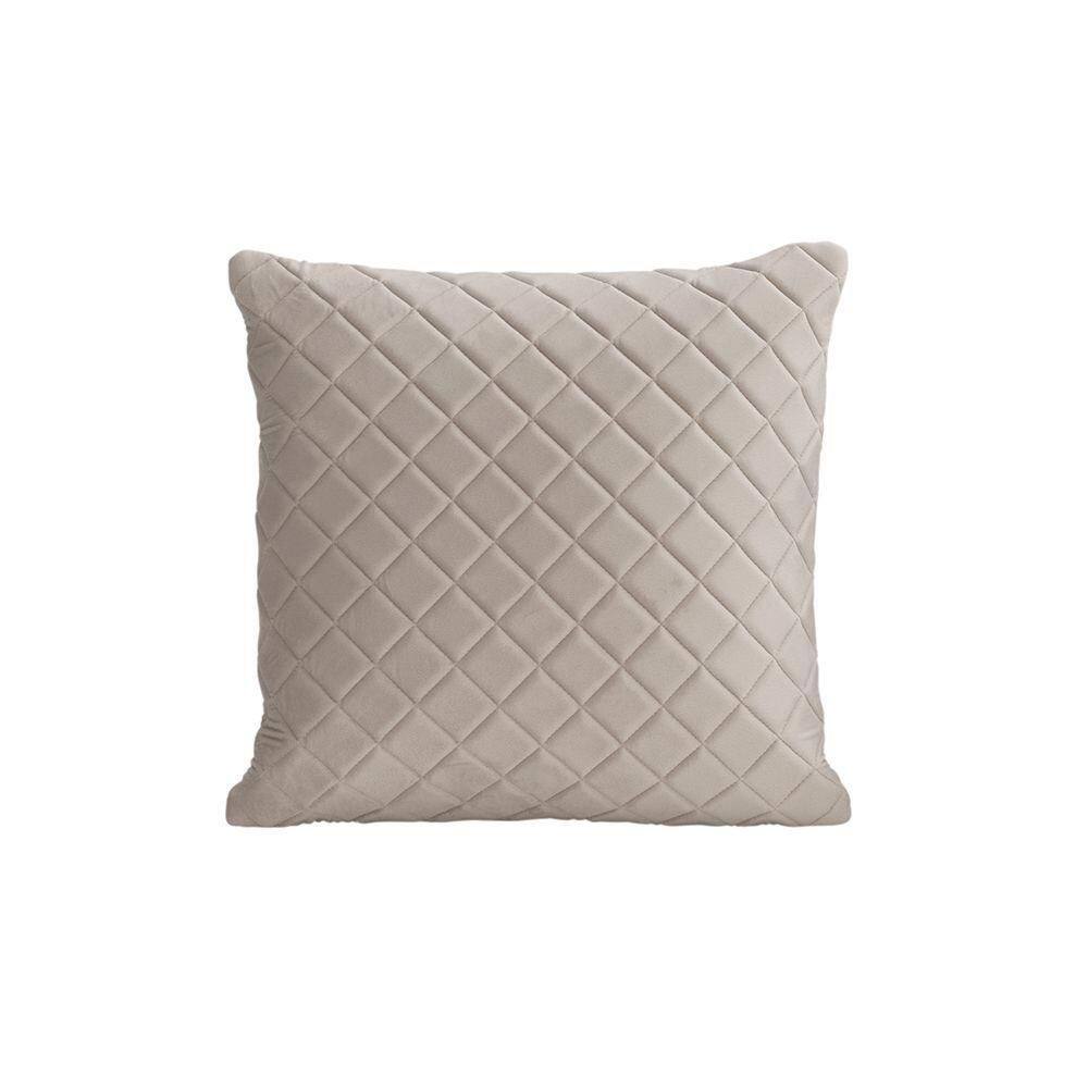Almofadas Tressê Decorativas 40x40cm Veludo - Nexta Casa Cor Perfectly Pale