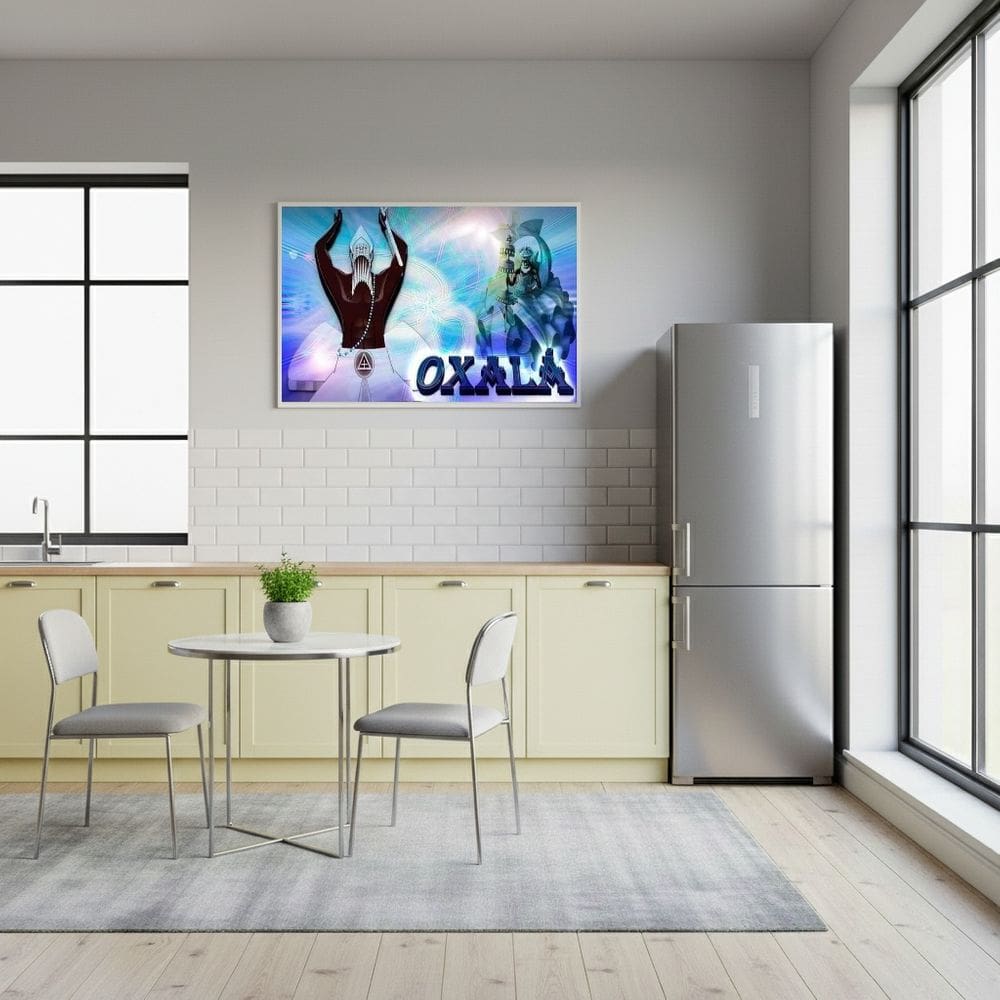 Quadro Decorativo Oxalá - Criador do Mundo - 50x70cm