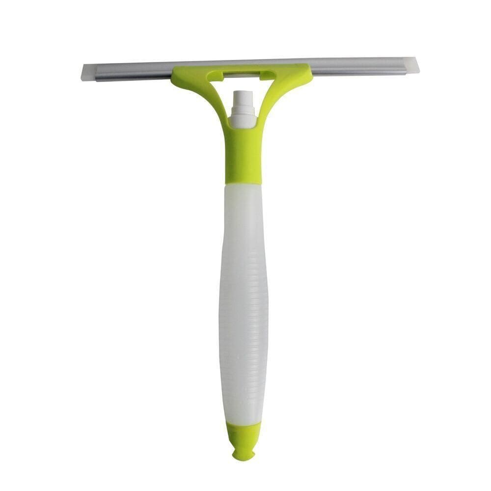 Rodo De Janela Com Spray Plástico Branco-verde - Nobre