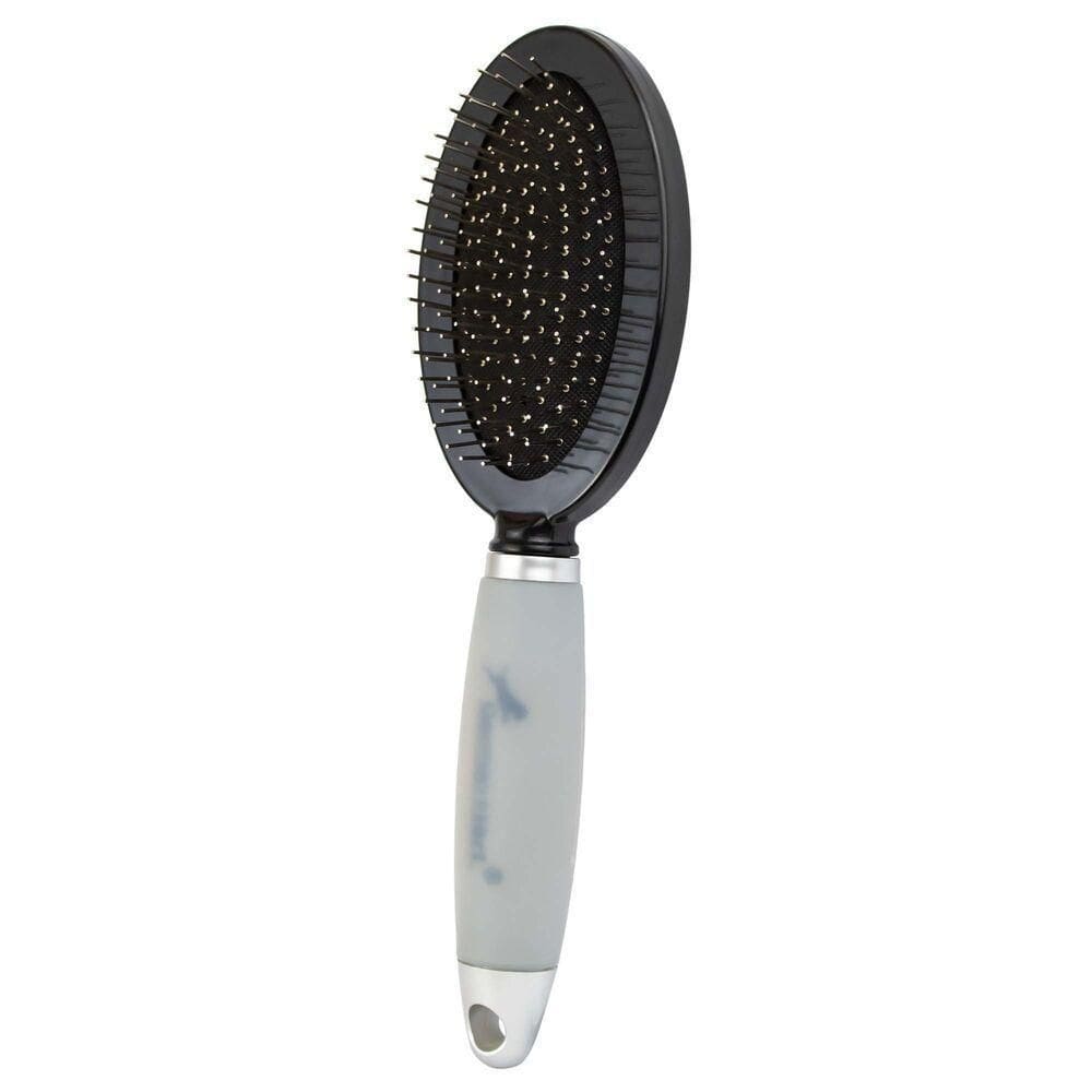 Escova Sem Bolinha Cinza G Remoção De Pelos E Nós Pinos De Metal Suave