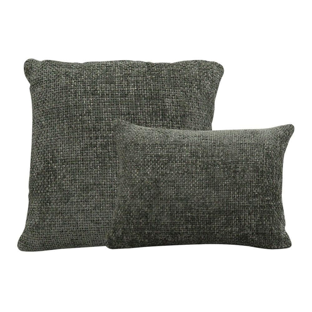 Kit 02 Almofadas Decorativas 30x45cm E 40x40cm Linhão Verde - Nexta Casa