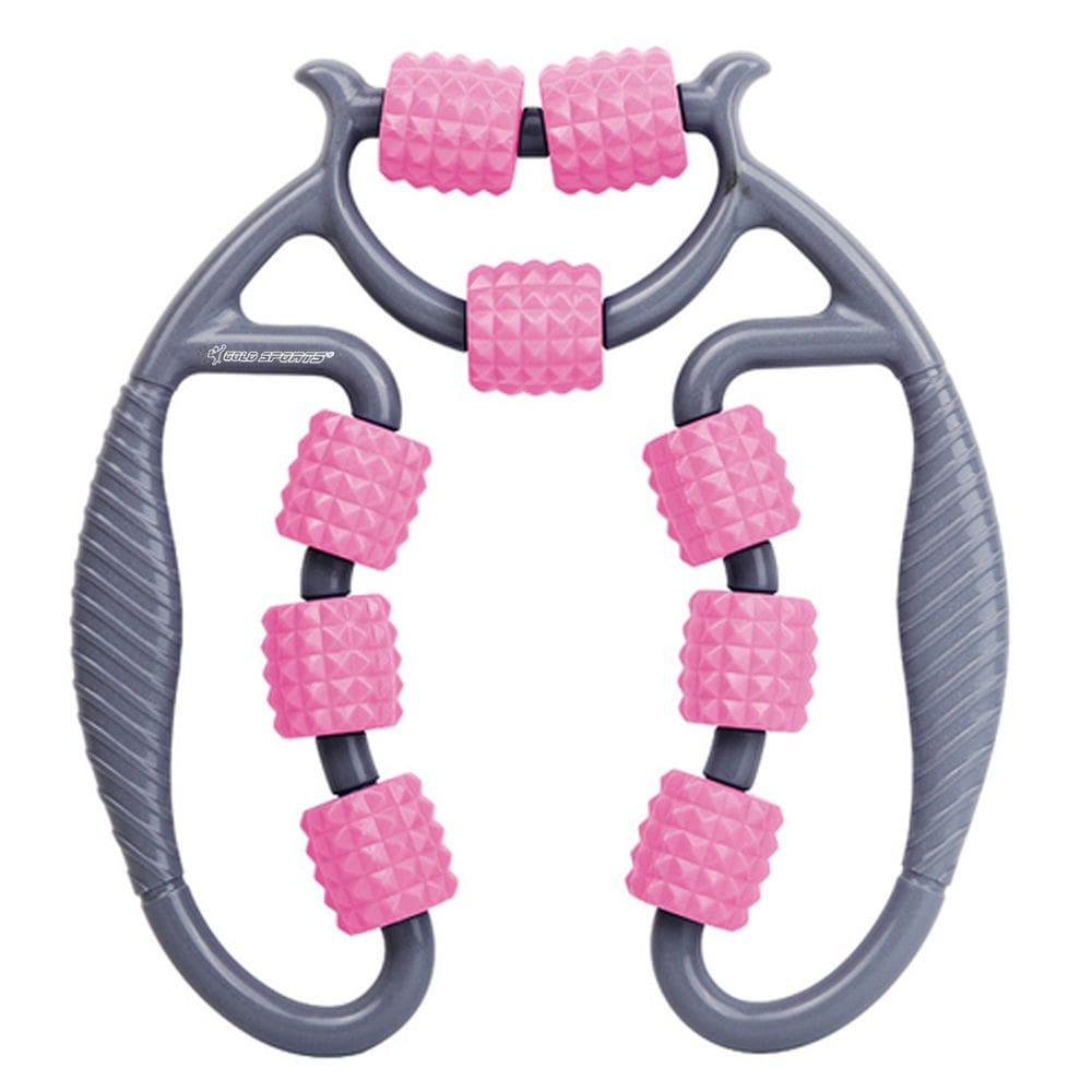 Arco Massageador Muscular Gold Sports Diamond Relaxante - Telescopico para Celulite