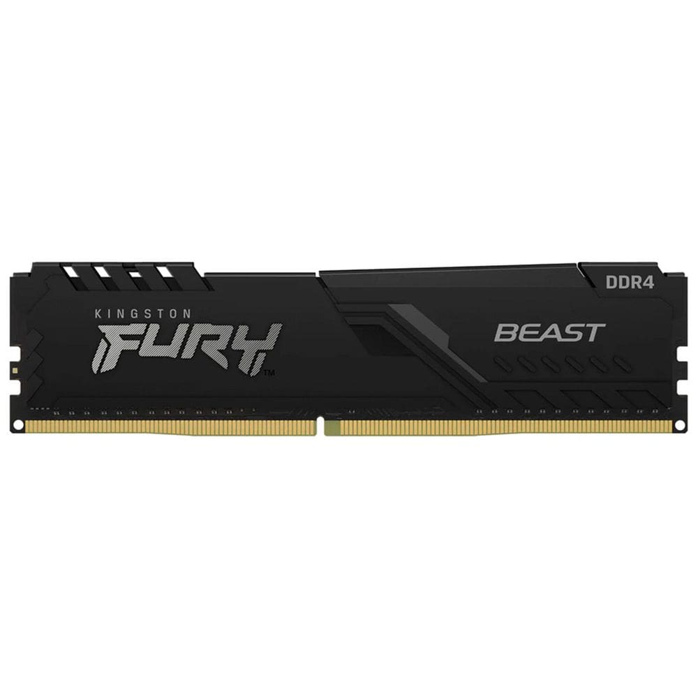 Memória Kingston Fury Beast 8GB DDR4, 3200MHz, PC4-25600, 1,35V, CL16, 288 pinos - KF432C16BB/8WP