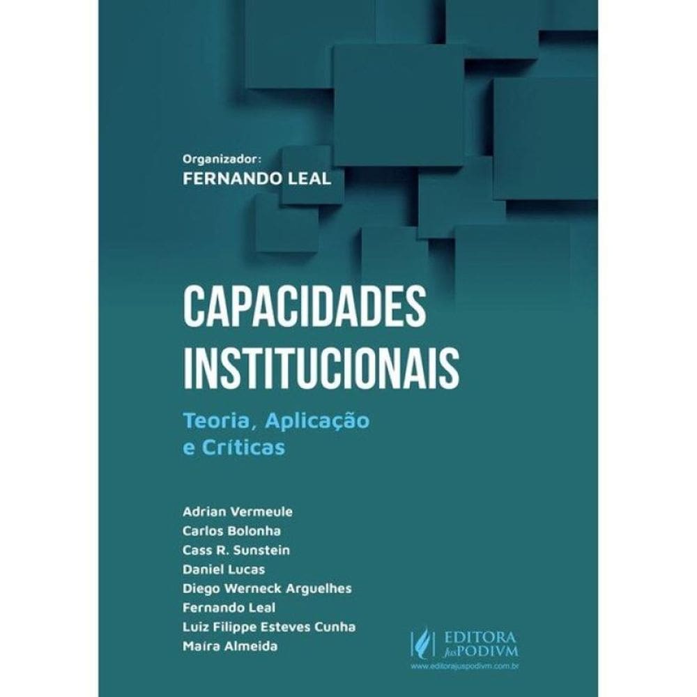 Capacidades Institucionais - Teoria, Aplicação E Críticas - 2026