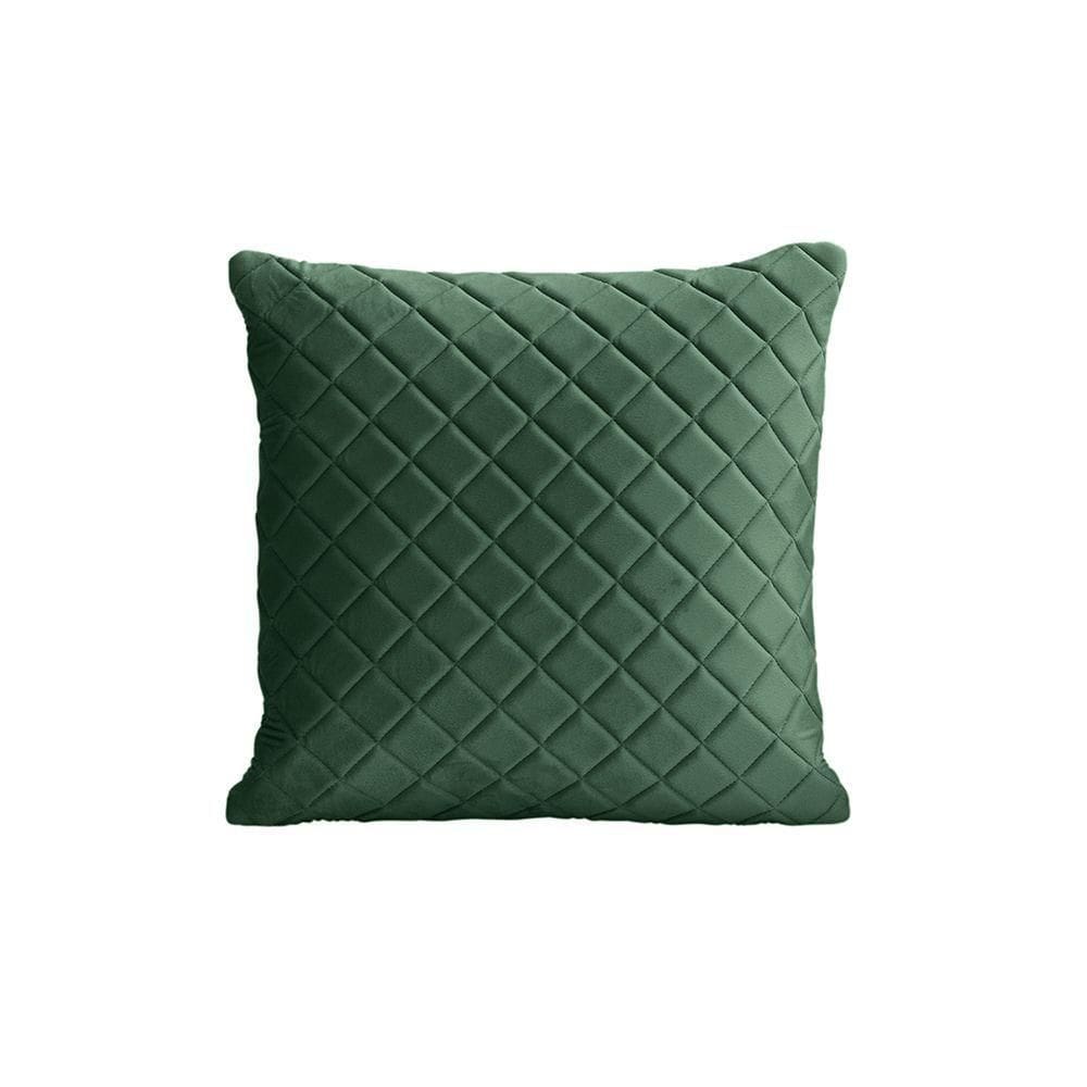 Almofadas Tressê Decorativas 40x40cm Veludo - Nexta Casa Cor Verde