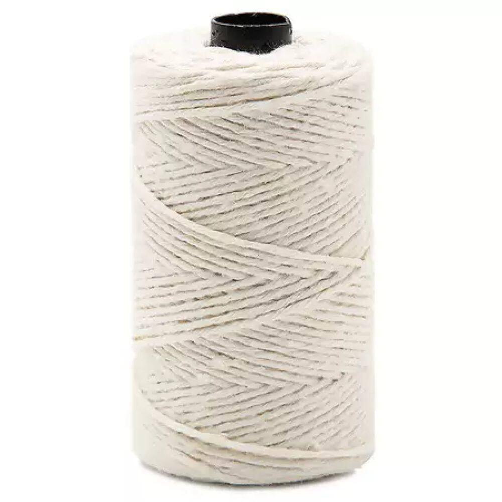 Barbante Escolar Cru 6 Fios Rolo com 100GR 101M - EuroRoma