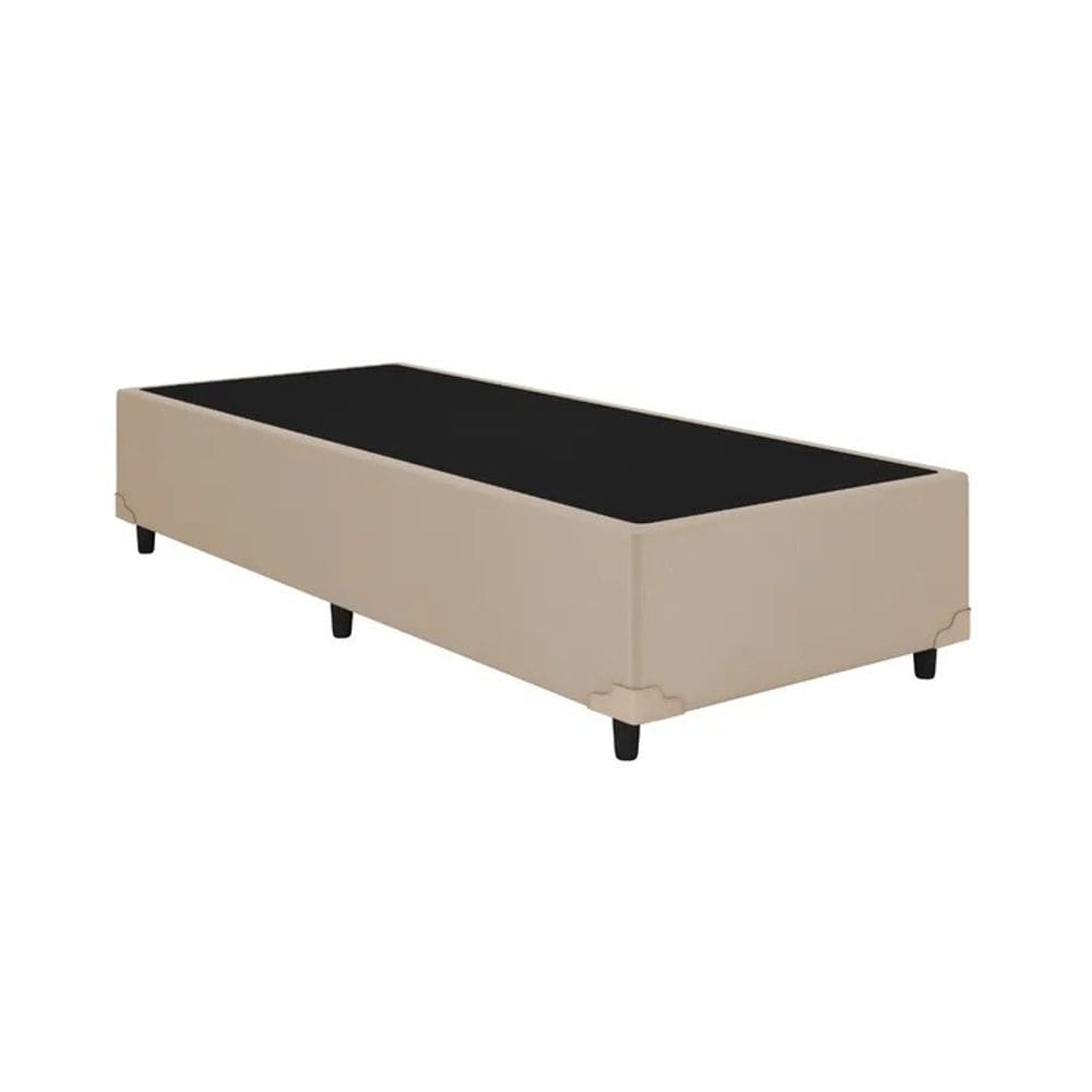 Cama Box Solteiro Suede Premium Santo Box 40x88x188