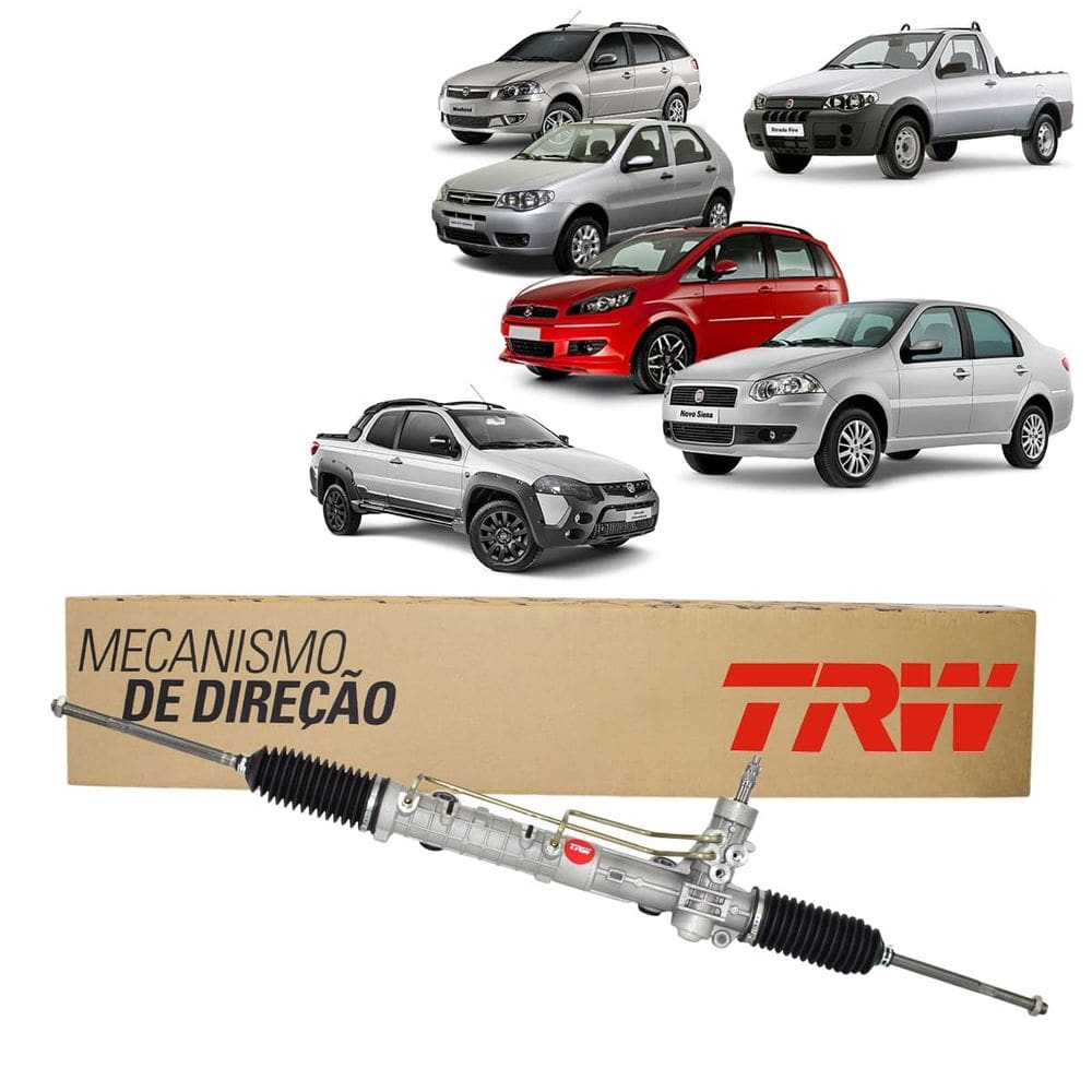 Caixa Setor Direção HidráulicaTRW Palio Strada Idea Siena