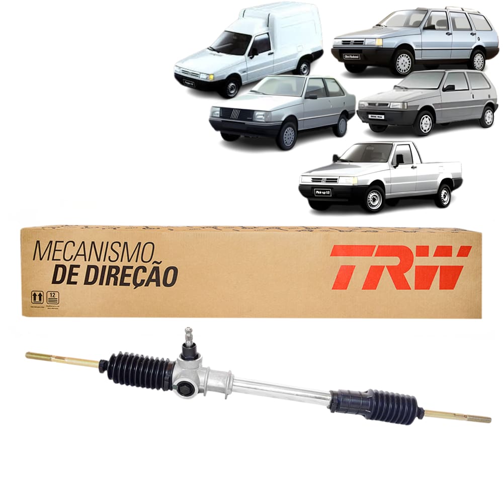 Caixa Setor Direção Mecânica Uno Fiorino Elba Premio Pick-up