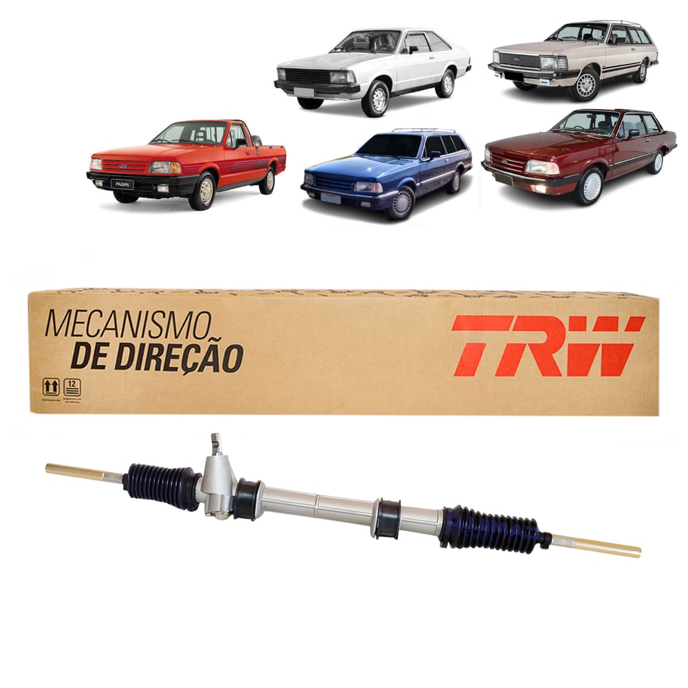 Caixa Direção Mecanica Ford Del Rey 1981-1991 Pampa Scala 1982-1997 Belina Corcel II 1978-1989