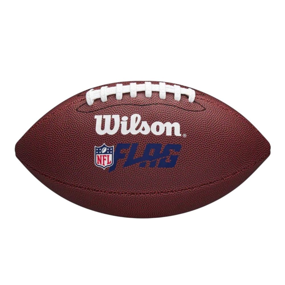 Bola de Futebol Americano Aderente Flag Youth NFL Durável Laços Largos Wilson