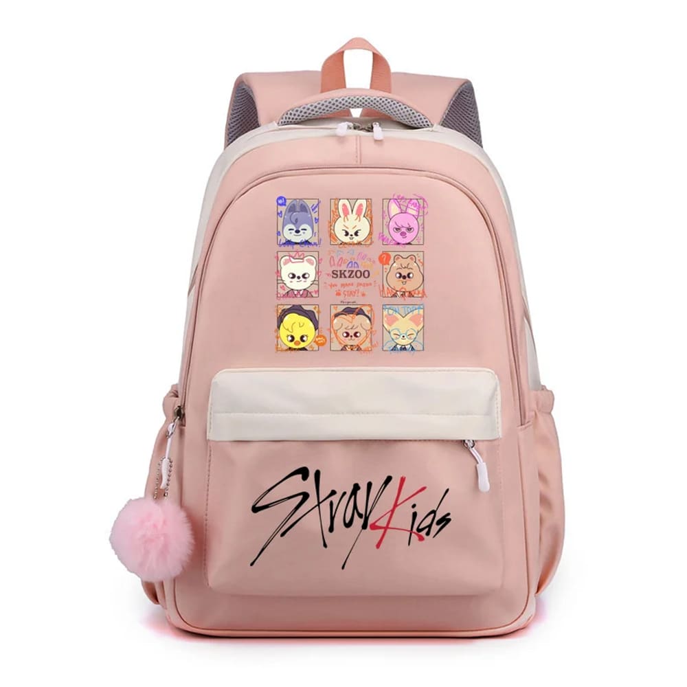 Mochila Stiaykids College Style Digital Pattern Velvet