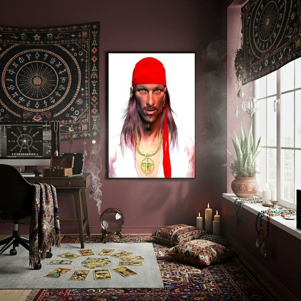 Quadro Decorativo Cigano Wladimir - 70x50cm