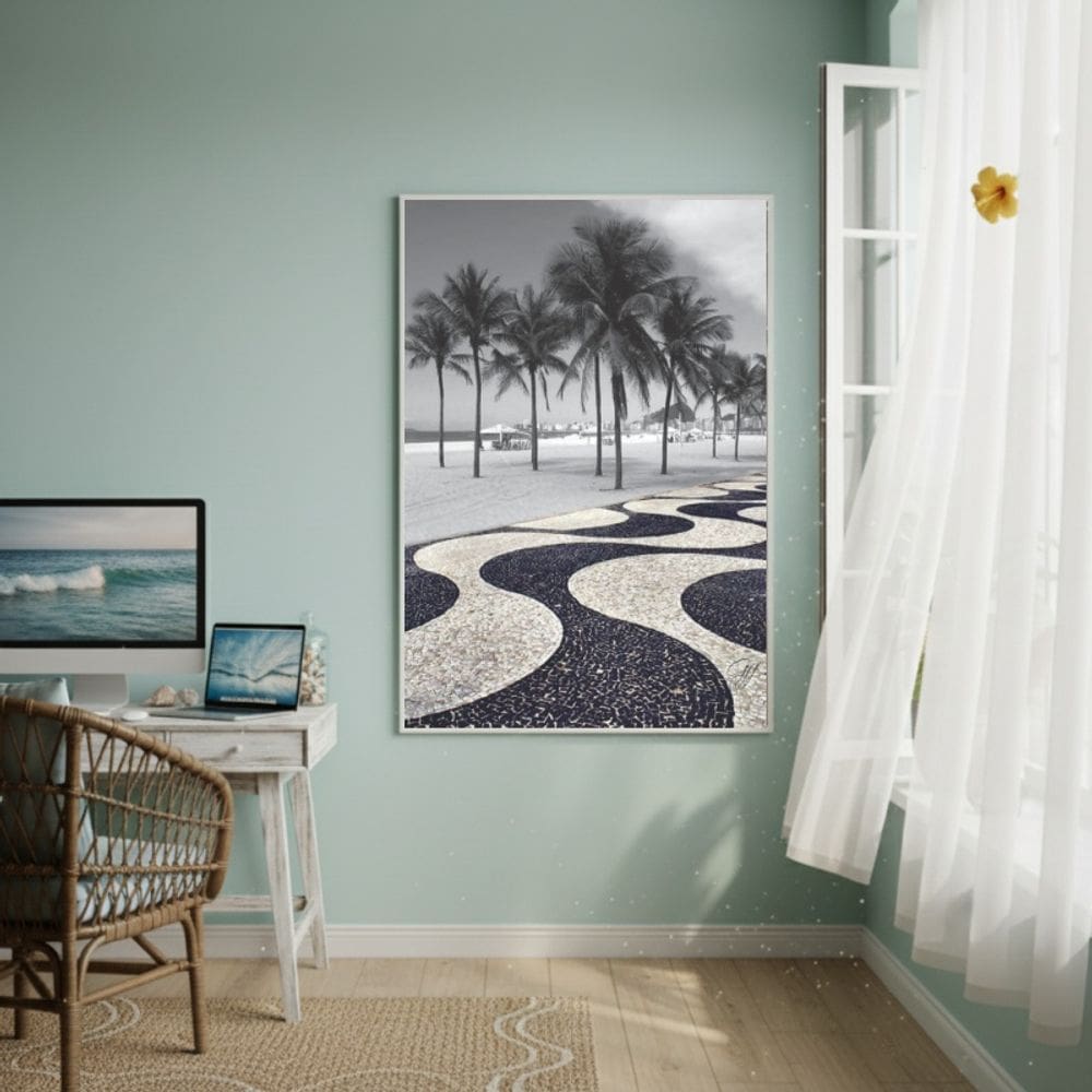 Quadro Decorativo Copacabana-70x50cm