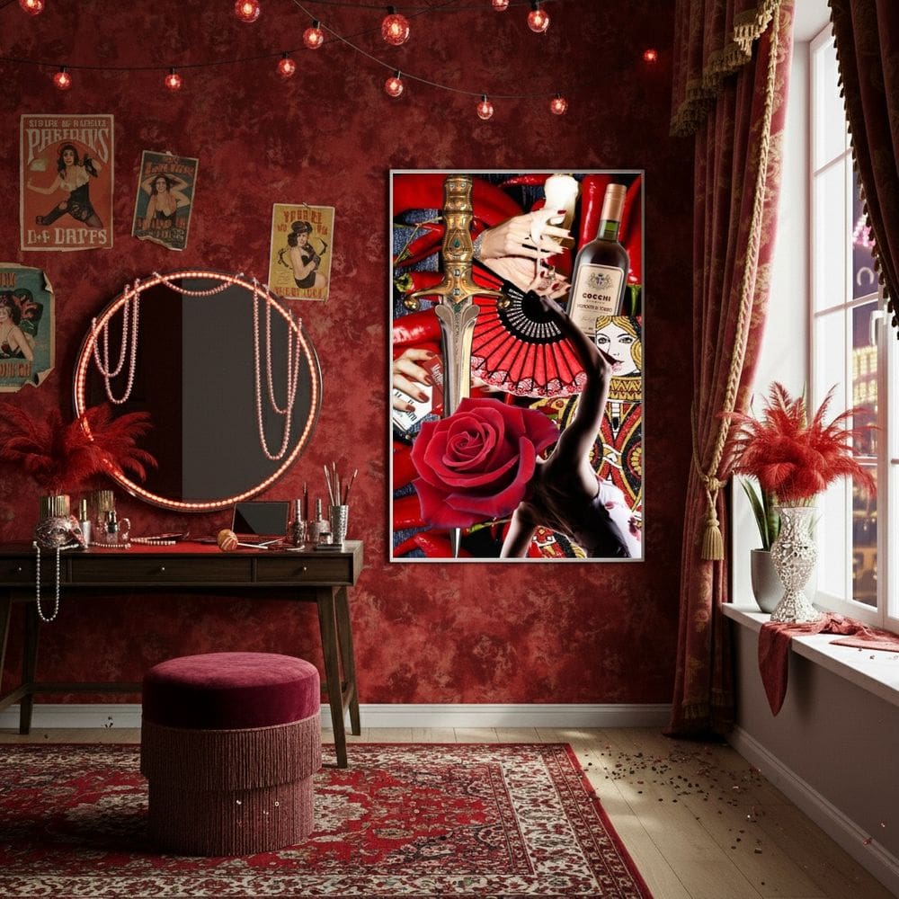 Quadro Decorativo Trabalho De Umbanda  - 70x50cm