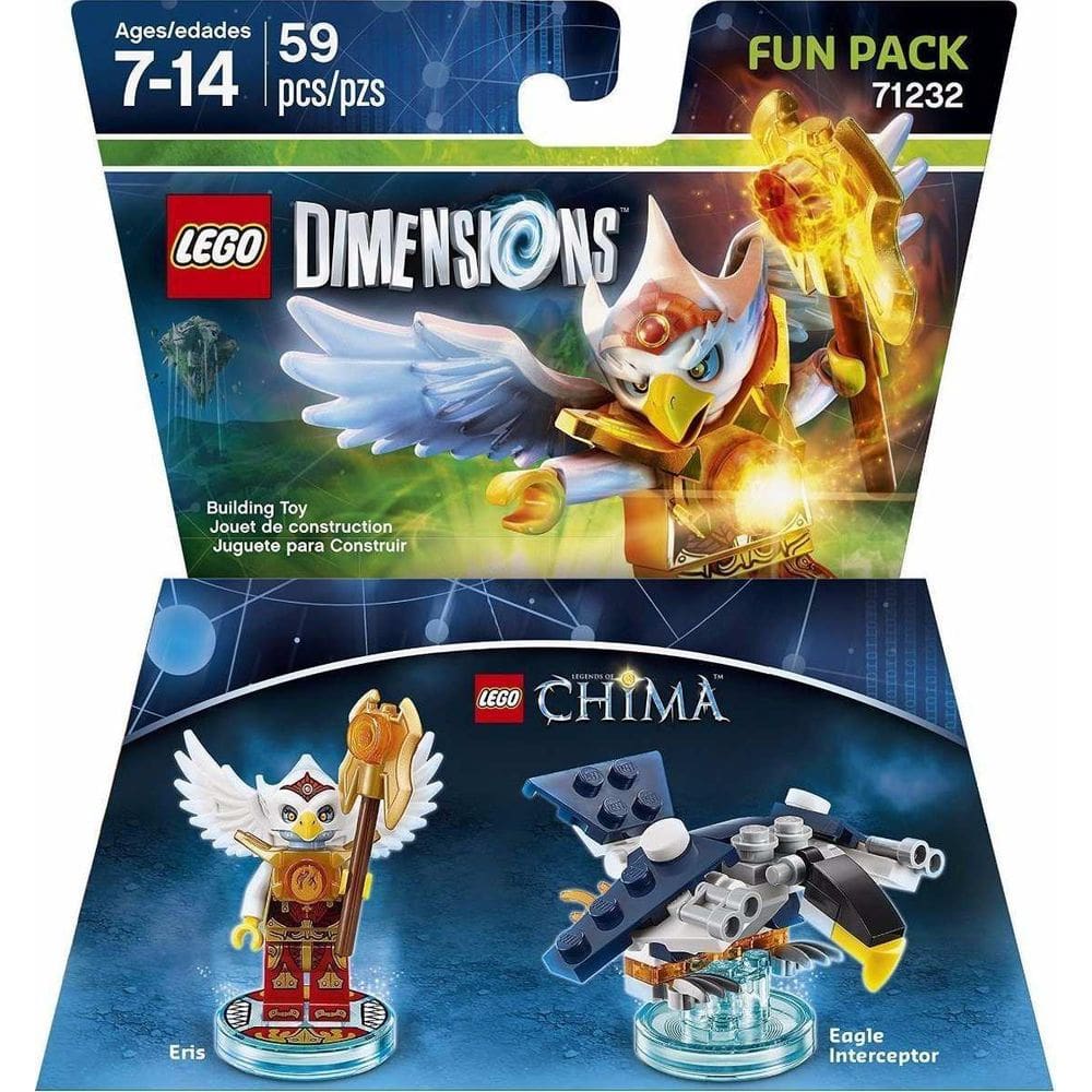 Lego Dimensions Fun Pack Lego Chima Eris Interceptor 71232