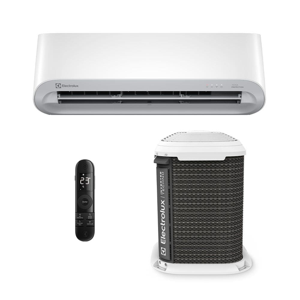 Ar Condicionado Split Hi Wall - Inverter R-32 - Electrolux - Color Adapt - Wi-fi - 12.000 BTUs - Frio - 220V