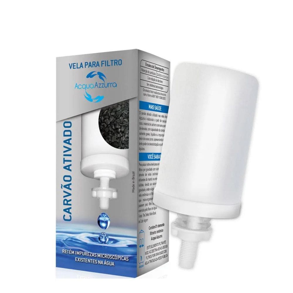 Vela Declorante  Para Filtro De Barro - 6 Unidade