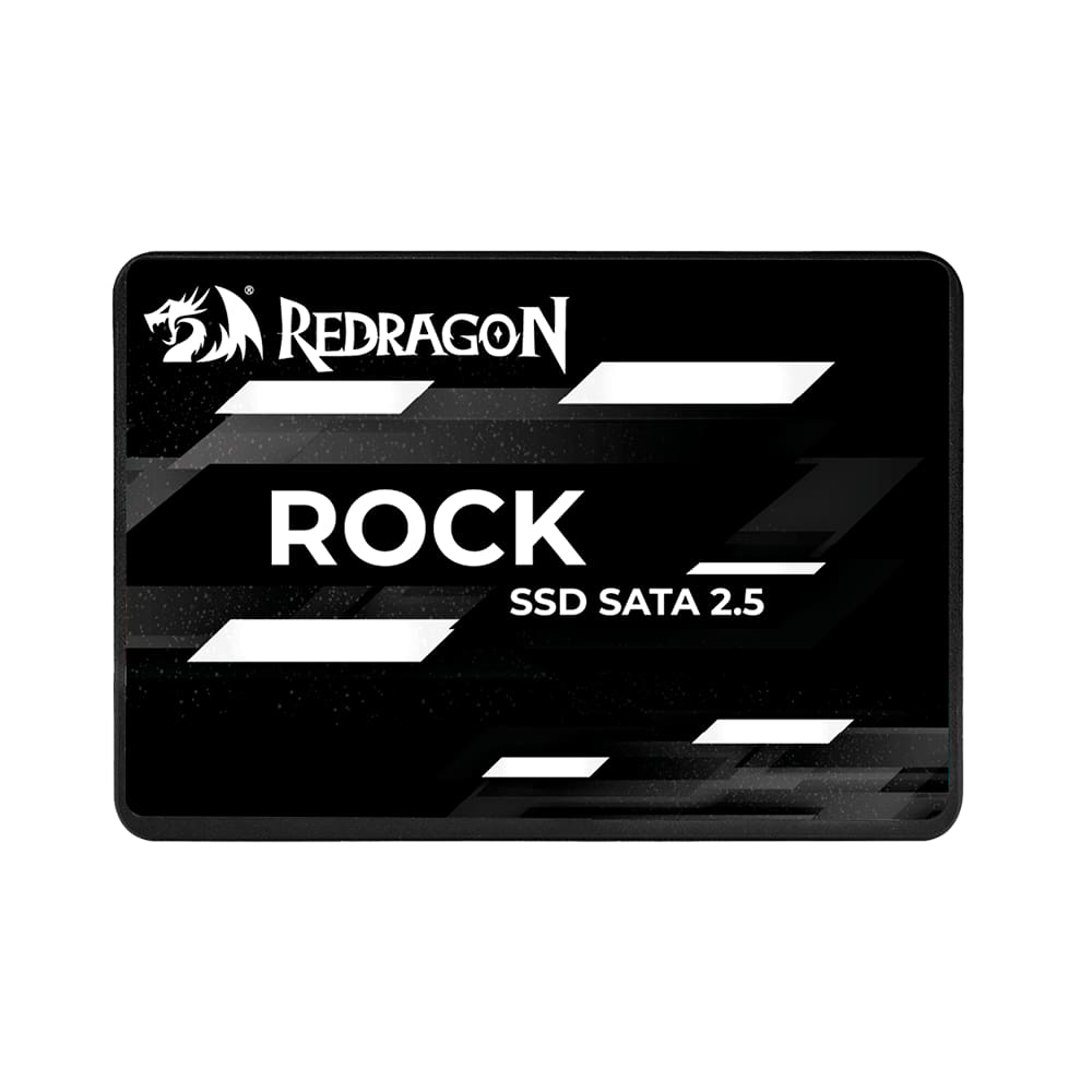SSD Redragon Rock 480GB SATA III Leitura 520MB/s Gravação 470MB/s