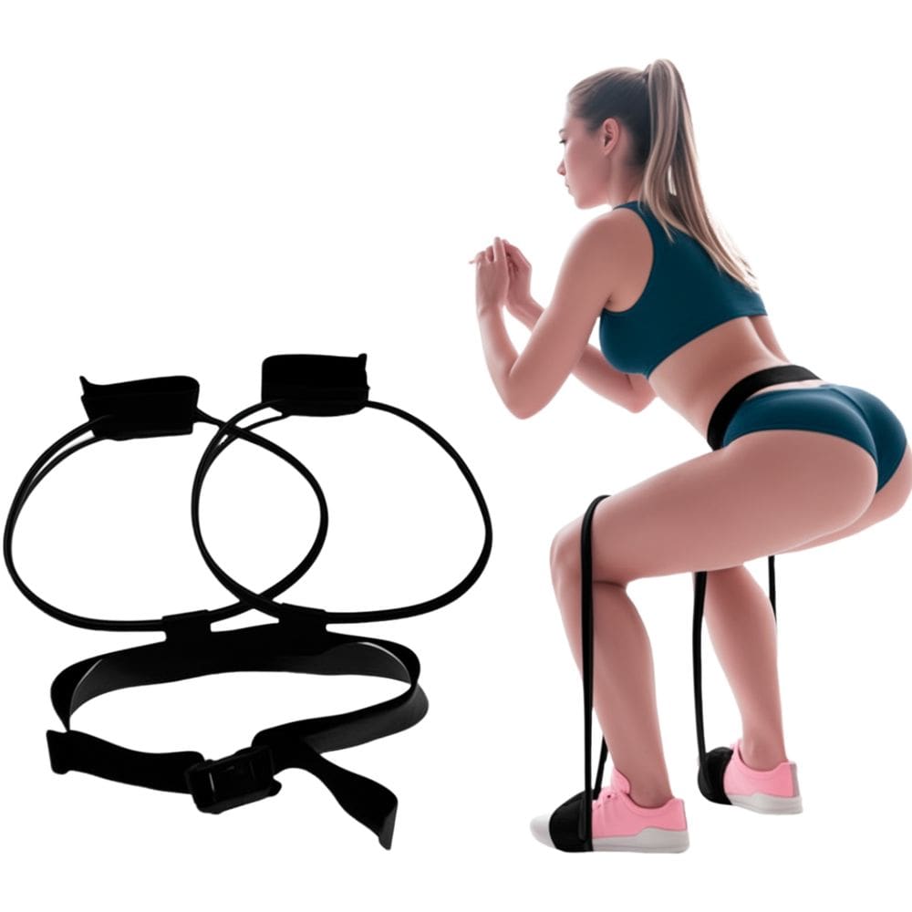 Cinto Elástico Gold Sports Booty Belt Resistance Tensão Pesada Exercício 9,071KGS