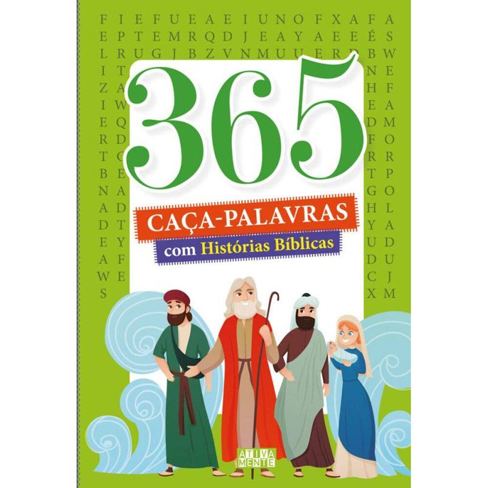 365 Caça-Palavras Com Histórias Bíblicas