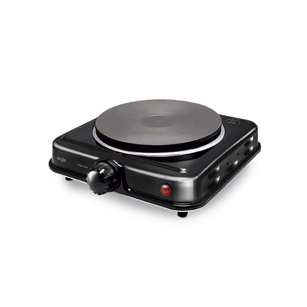 Fogão Portátil Elgin Single Cook 42fog 1 Boca Preto
