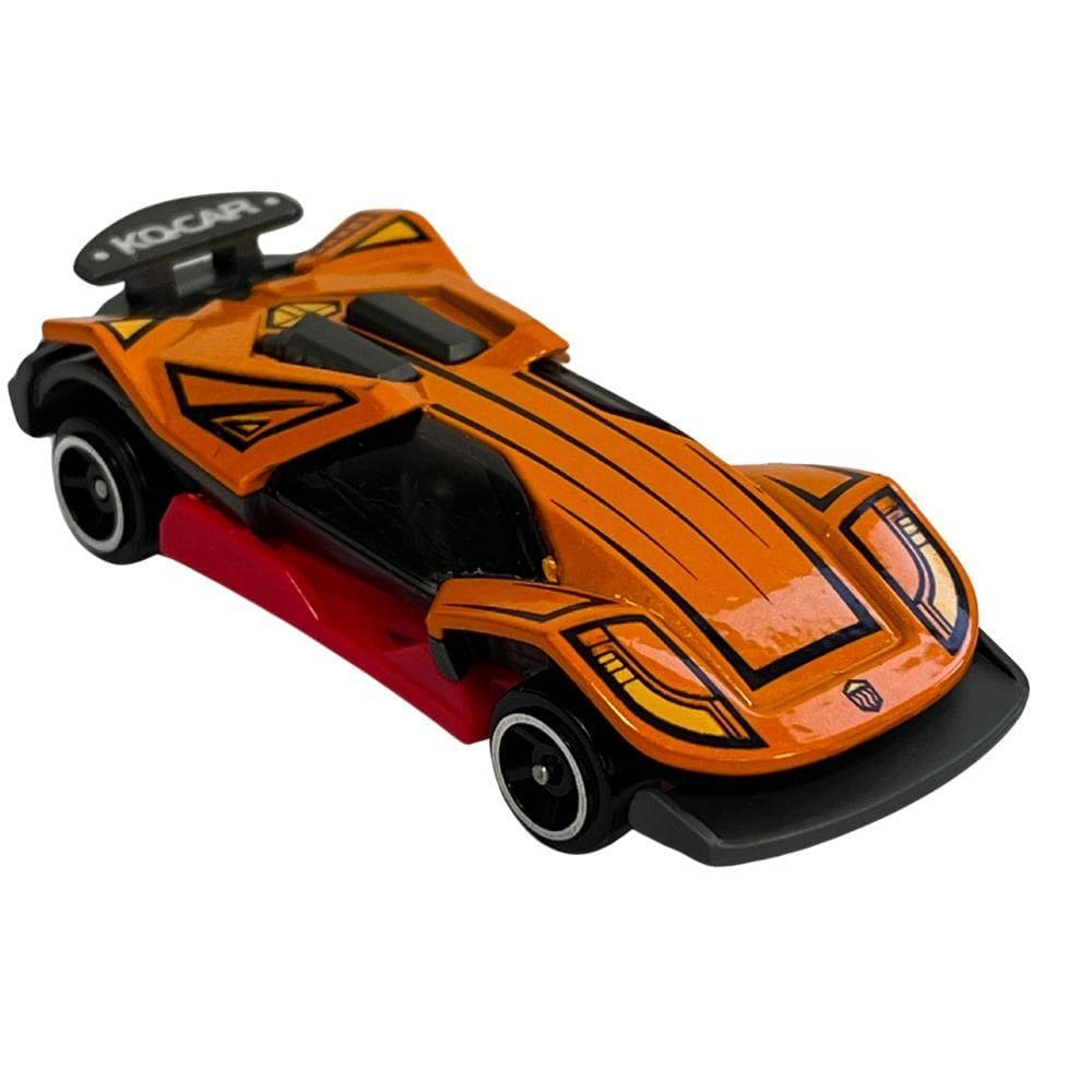 Mini Veículos Die Cast Garagem S.A. Ko Car Laranja Metálico