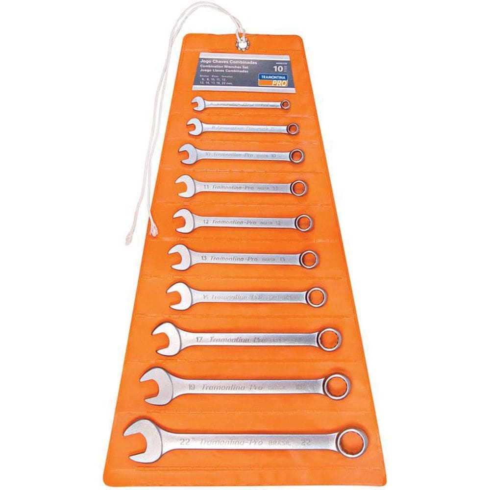 Jogo Chaves Combinadas 10 Peças Tramontina 44650210