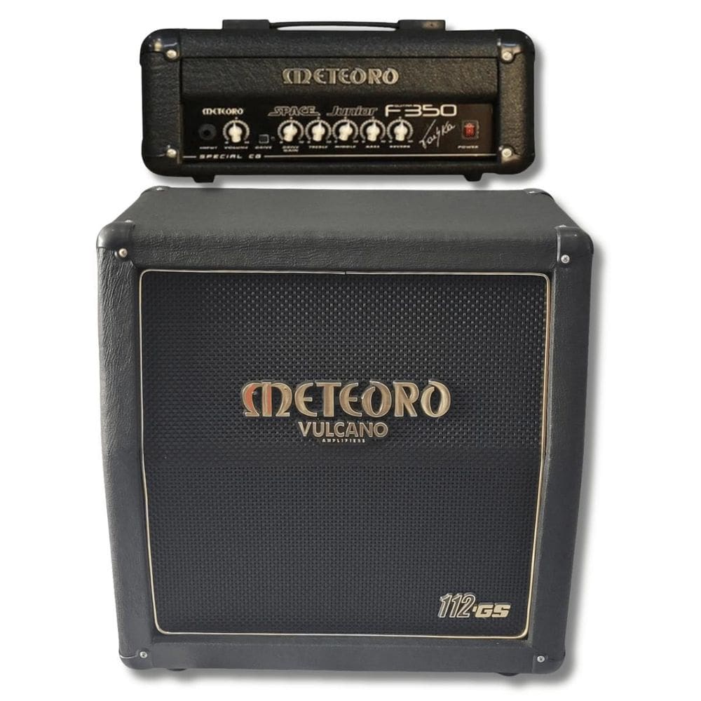 Kit Caixa Para Guitarra 1X12 Space 112Gs Plus + Ampli F350