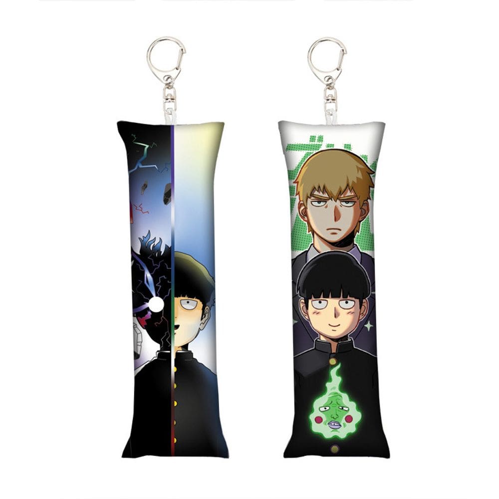 Chaveiro Mini Dakimakura Mob Psycho 100 Anime Chaveiro