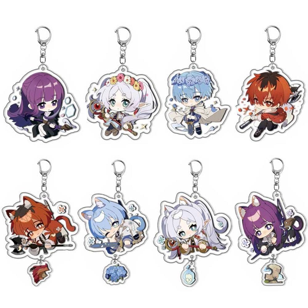 Chaveiro de acrílico anime Chaveiro Charm Pendant Frieren