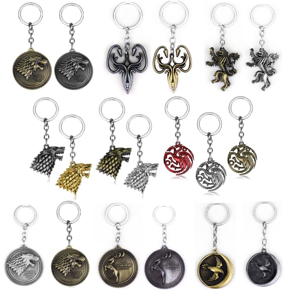 Pingente de chaveiro Tengen Toppa Gurren Lagann em forma de cone