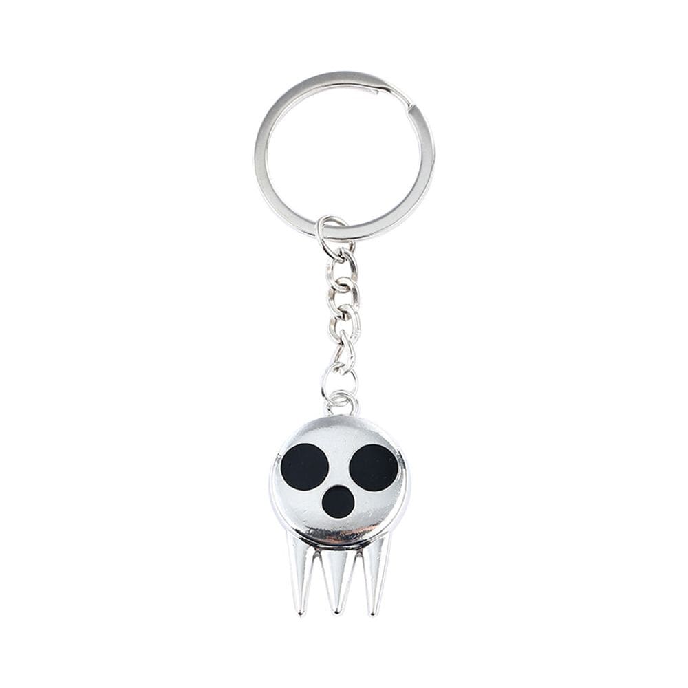 Chaveiro Soul Eater Black ? Star Ghost Symbol Alloy Pingente