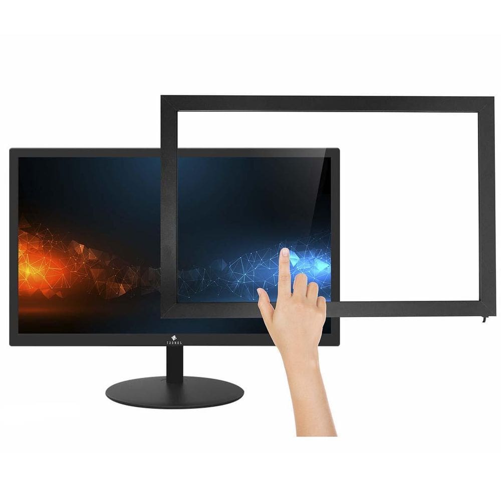 Tela Touch Screen 21,5 Moldura Usb Qualquer Monitor Em Touch
