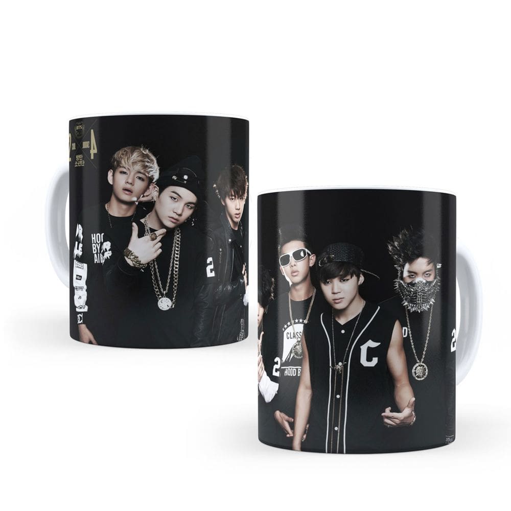 Caneca Personalizada Banda K-Pop Bts 003 325Ml