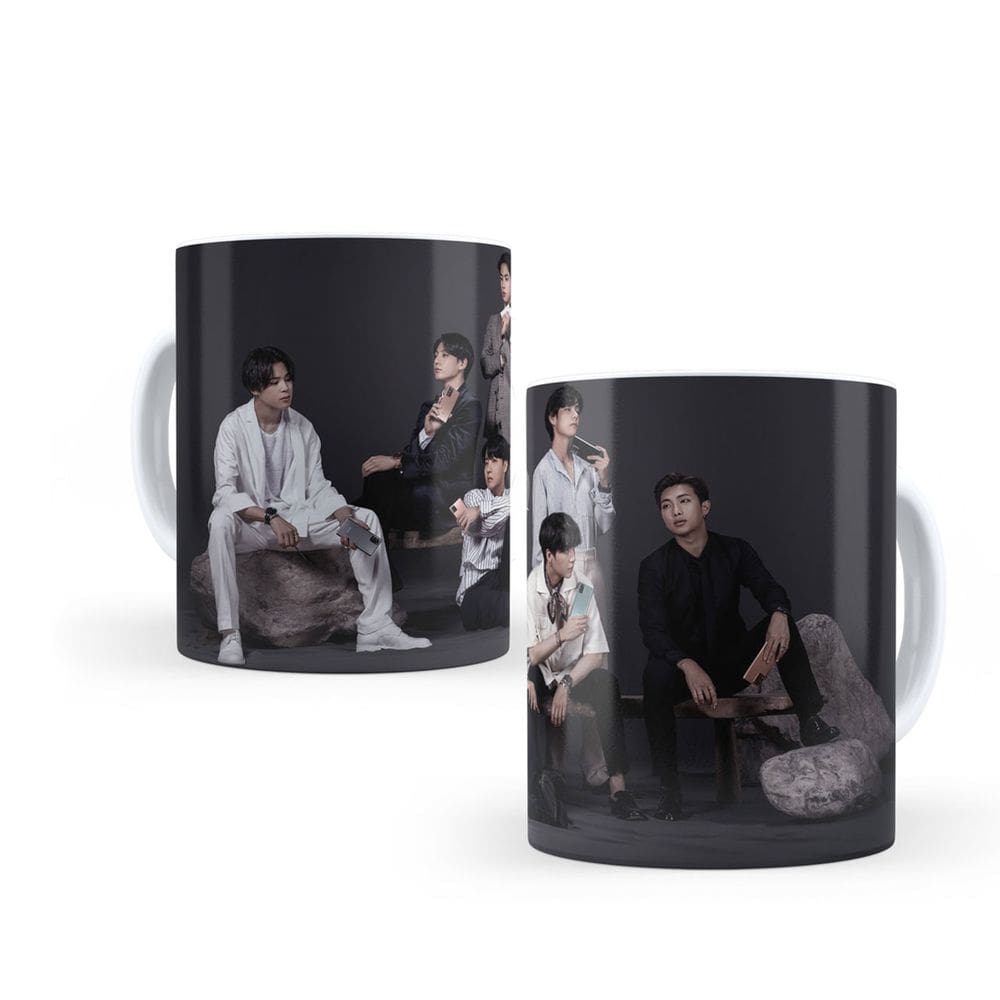 Caneca Personalizada Banda K-Pop Bts 001 325Ml