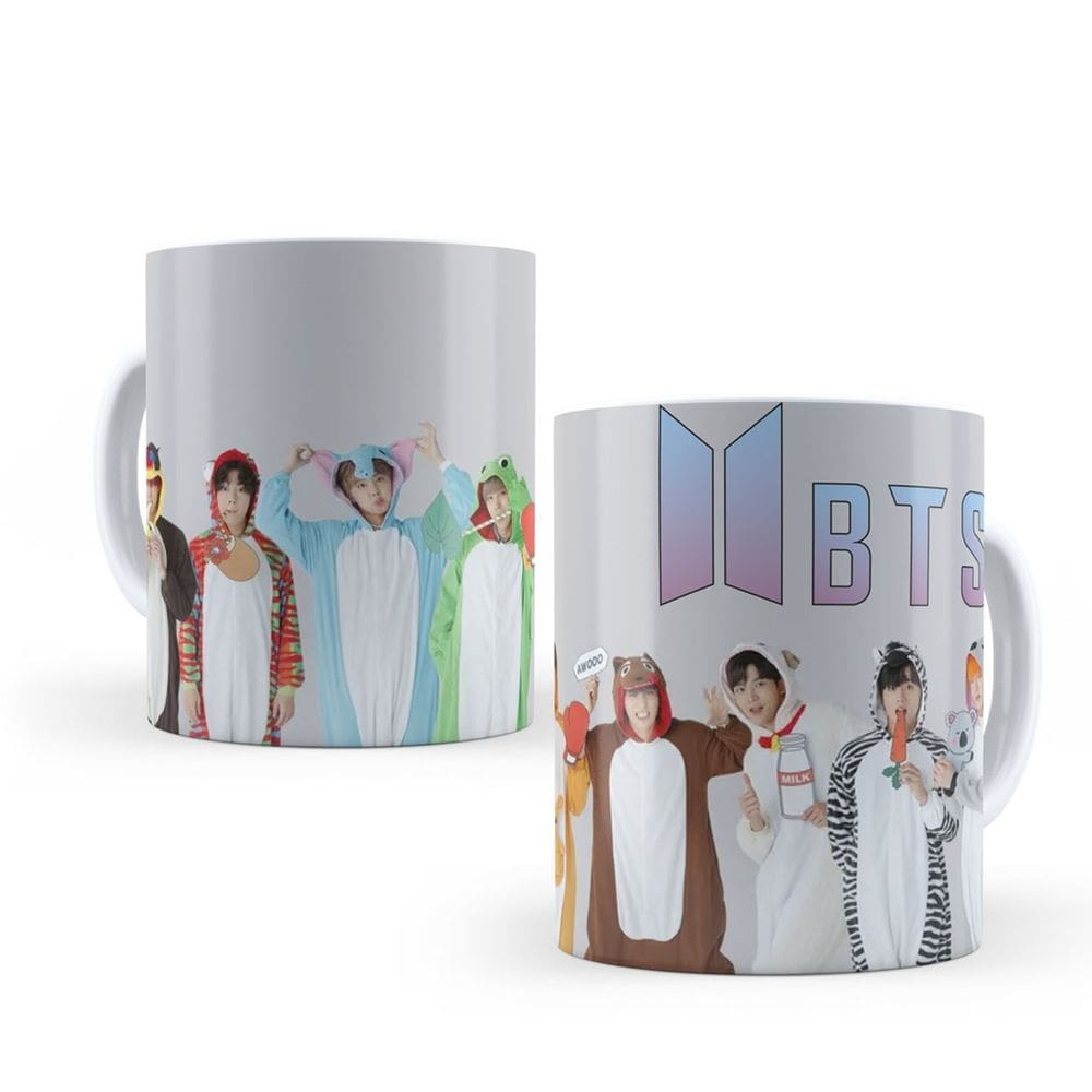 Caneca Personalizada Banda K-Pop Bts 004 325Ml