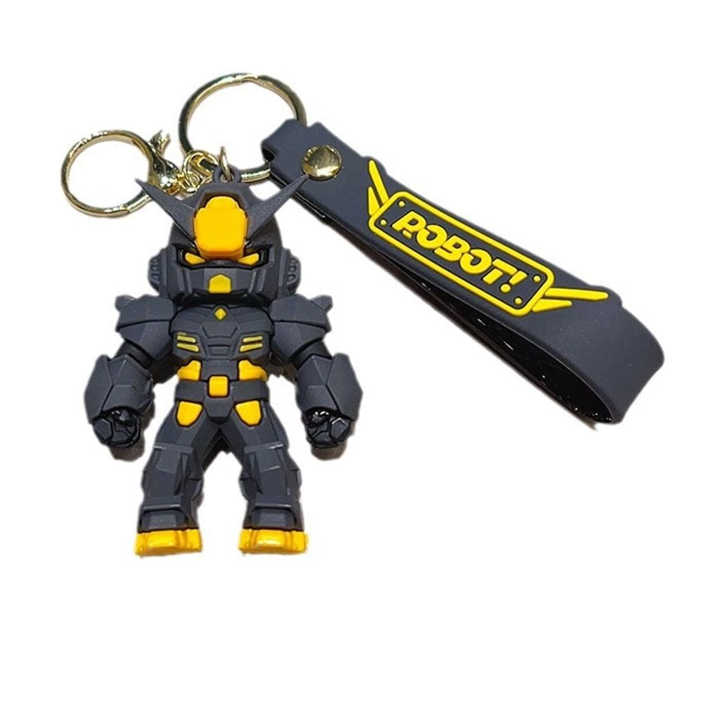 Chaveiro Mecha Warrior Guardian Mecha Chaveiro de PVC