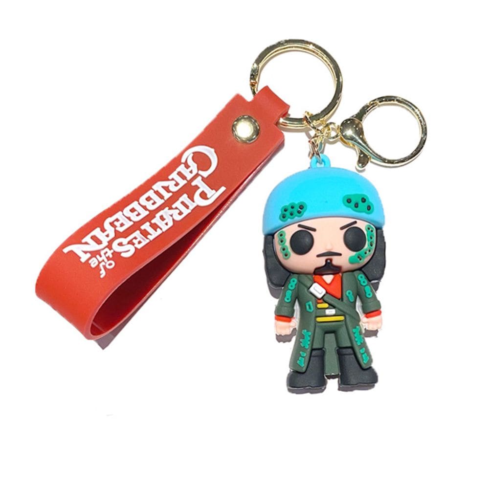 Chaveiro Chaveiro Piratas do Caribe Jack Sparrow PVC