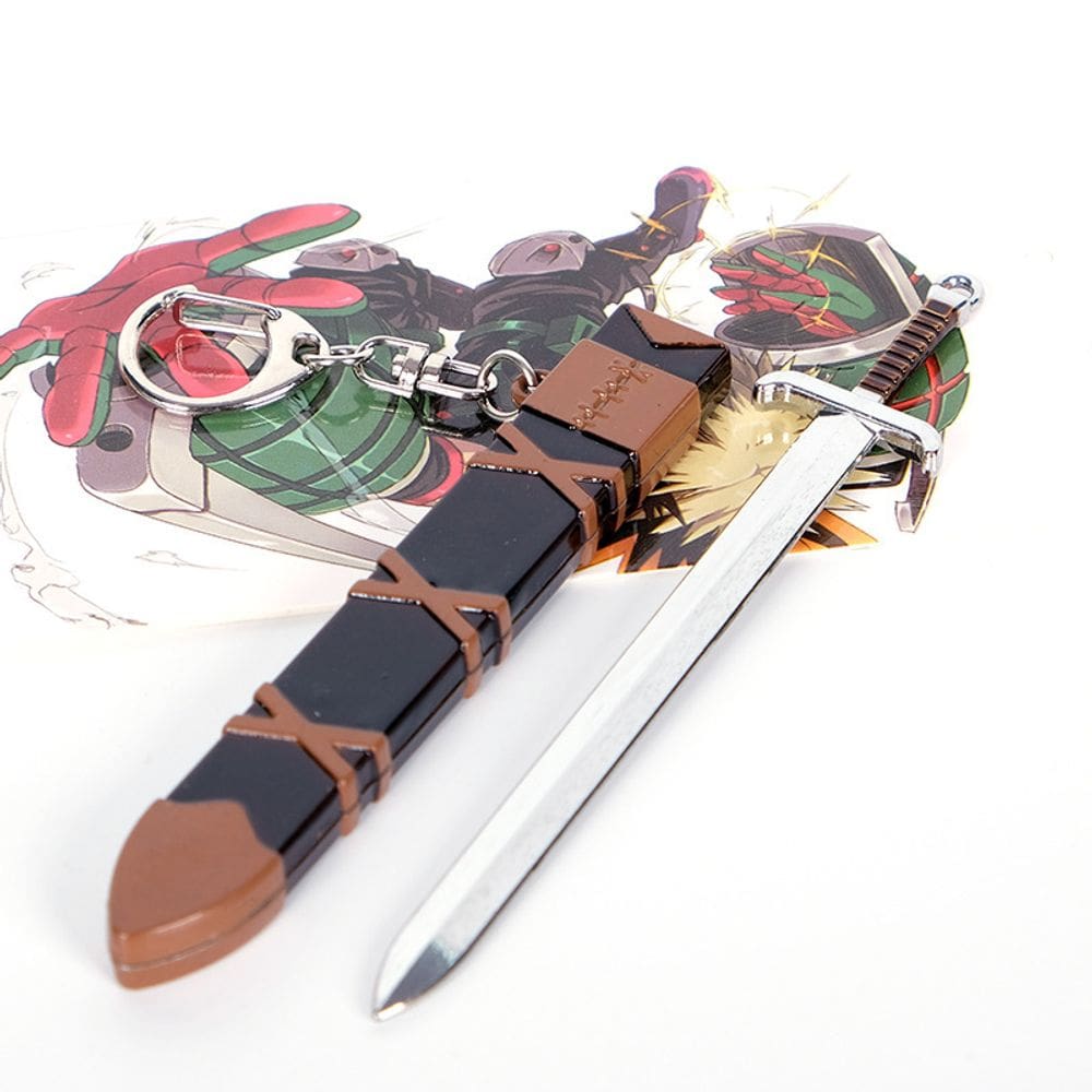 Chaveiro My Hero Academia Izuku Midoriya e All Might