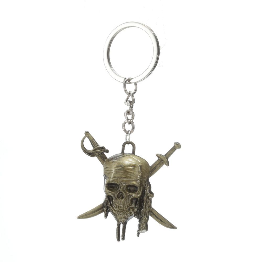 Chaveiro Capitão Jack Sparrow Skull Piratas do Caribe