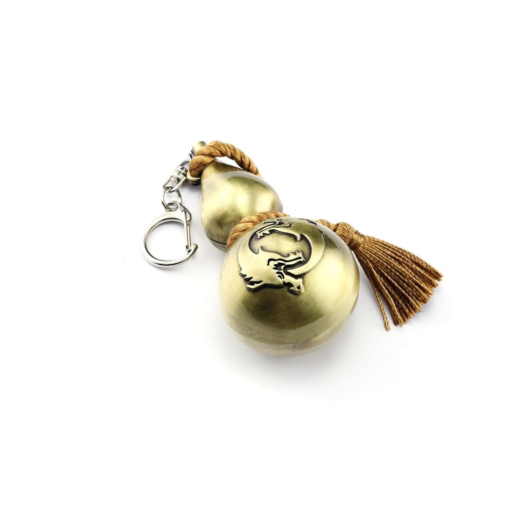 Chaveiro Vanguard Half-Moon Gourd com flecha e arco de metal