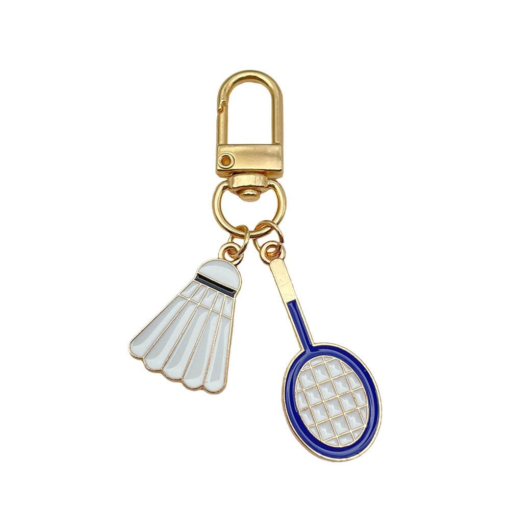 Chaveiro, raquete de badminton e peteca ER951 7,5g