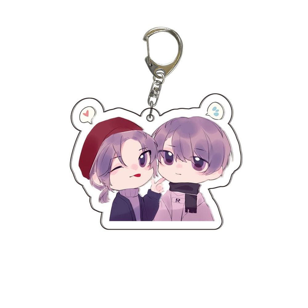 Chaveiro acrílico Back to the Future Characters