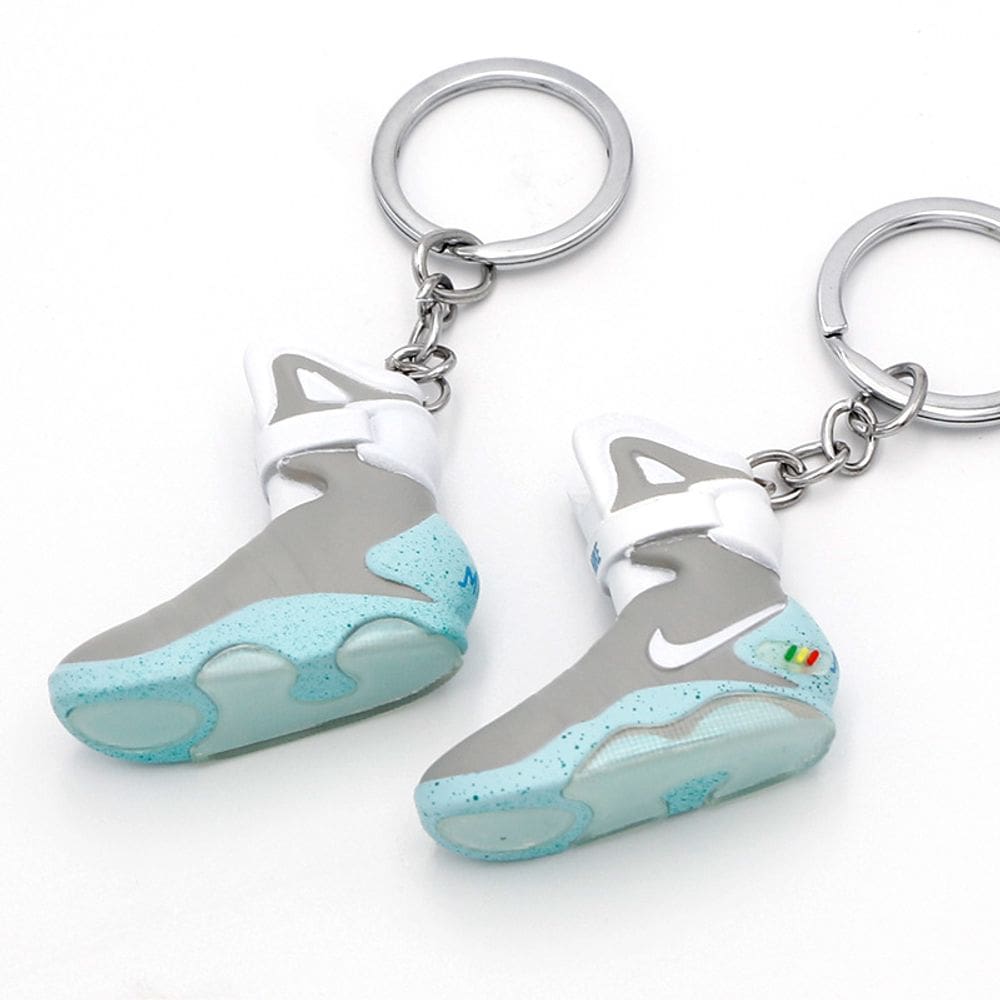 Chaveiro Back to the Future, modelo 3D da Mag Shoes